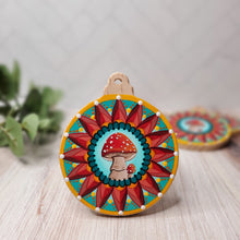 Load image into Gallery viewer, Mandala Ornament - "Amanita Muscaria" - 2023 Edition