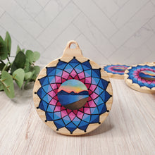 Load image into Gallery viewer, Mandala Ornament - "Kings Beach Sunset" - 2023 Edition