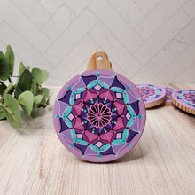Load image into Gallery viewer, Mandala Ornament - "Purple Crush" - 2023 Edition