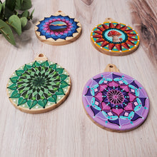 Load image into Gallery viewer, Mandala Ornament - "Purple Crush" - 2023 Edition