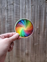 Load image into Gallery viewer, Holographic Spectraswirl Sticker