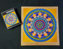 Load image into Gallery viewer, 'Summer in KB' Mandala Puzzle - 500 pieces, 18"