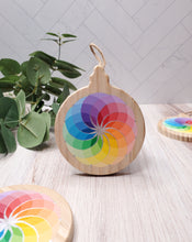 Load image into Gallery viewer, Mandala Ornament - "Color Wheel" - 2022 Edition