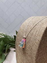 Load image into Gallery viewer, Glow in the Dark Gummy Bear Necklace - Rainbow
