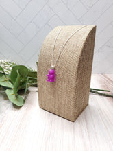 Load image into Gallery viewer, Glow in the Dark Gummy Bear Necklace - Magenta