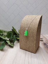Load image into Gallery viewer, Glow in the Dark Gummy Bear Necklace - Lime Green