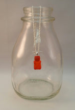 Load image into Gallery viewer, Red Orange Gummy Bear Pendant