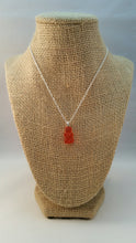 Load image into Gallery viewer, Red Orange Gummy Bear Pendant