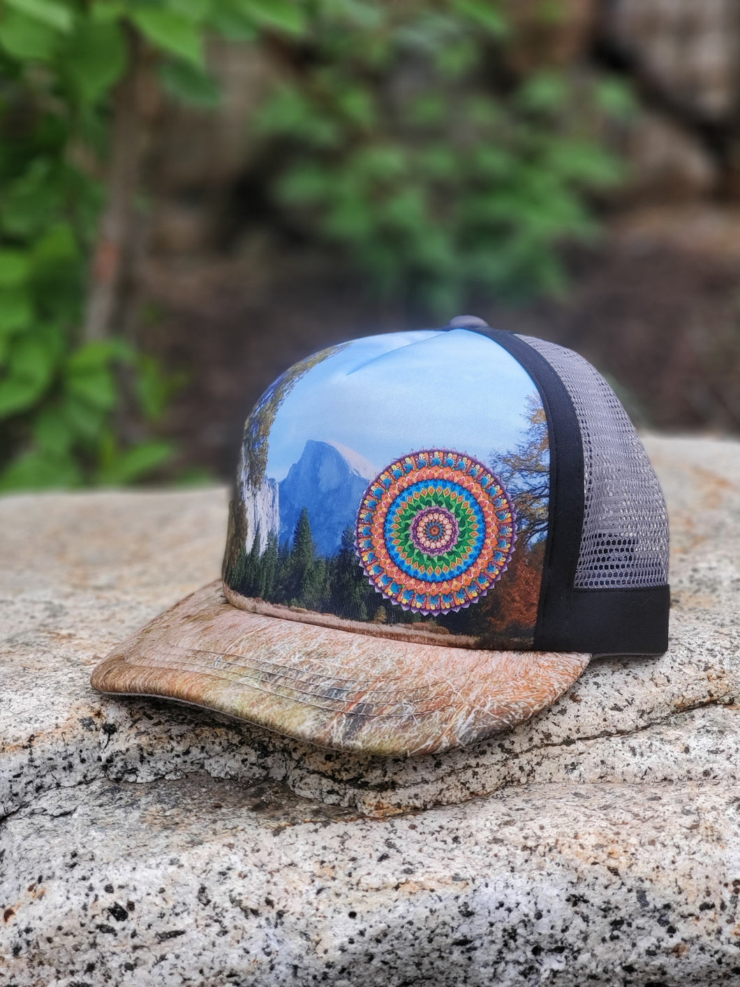 Half Dome Mandala Hat - Foam Trucker - Lo de Marcos Mandala