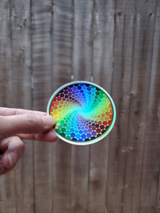 Holographic Spectraswirl Sticker