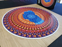 Load image into Gallery viewer, Lake Tahoe Mandala Round Puzzle - 350 pieces, 18&quot;
