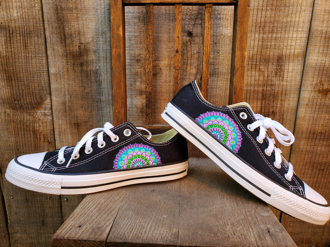 Custom Converse All Star Black Converse Design With Pictures