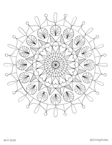 Mandala Coloring Page 2
