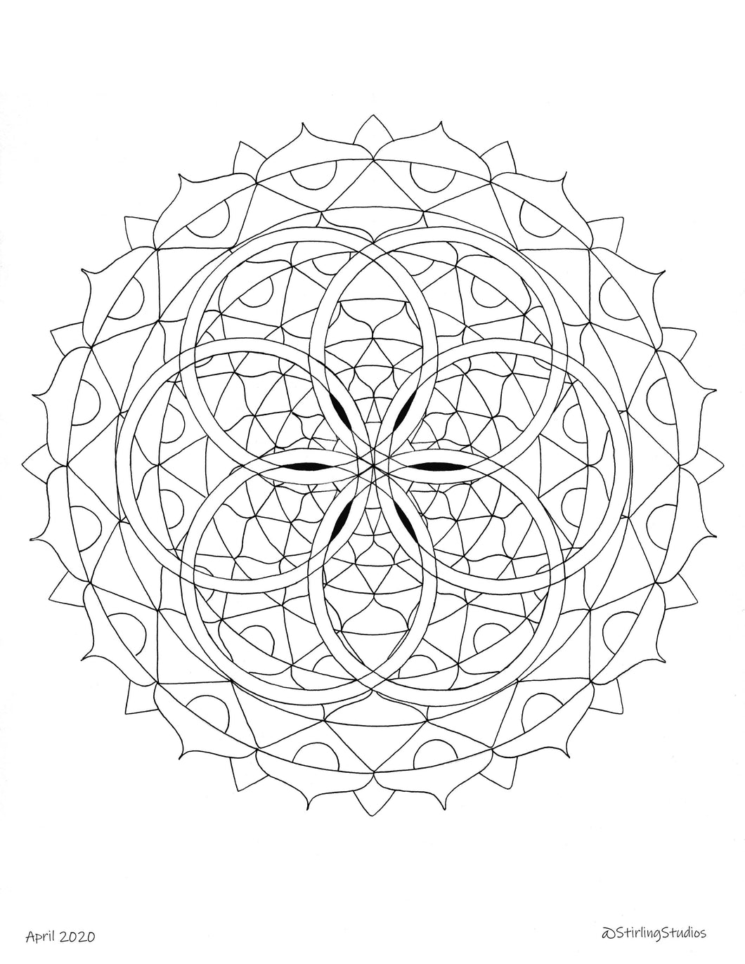 Mandala Coloring Page 5