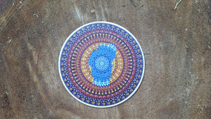 Lake Tahoe Mandala Sticker