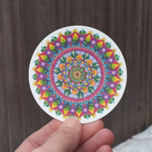 Load image into Gallery viewer, Palm Springs/ Pen and Ink Mandala Sticker
