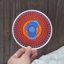 Load image into Gallery viewer, Lake Tahoe Mandala Sticker
