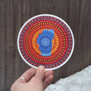 Lake Tahoe Mandala Sticker