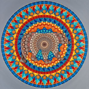 Original - "Oh Hey, Bear!" - Bear Mandala