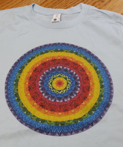 Rainbow Round Tee Shirt - Kids - Unisex