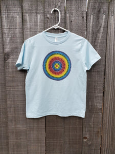 Rainbow Round Tee Shirt - Kids - Unisex