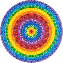 Load image into Gallery viewer, Rainbow Mandala Archival Giclee Paper Print - Unframed
