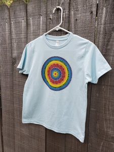 Rainbow Round Tee Shirt - Kids - Unisex